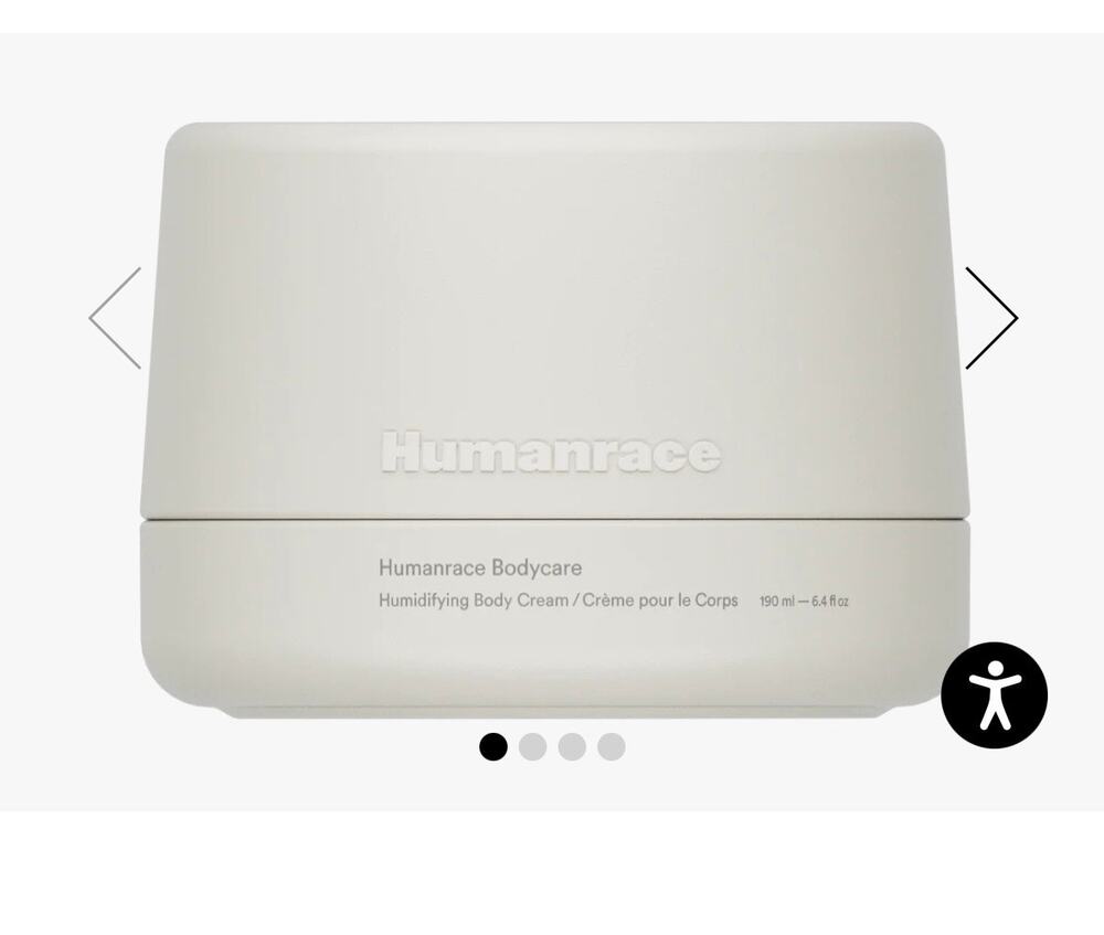 NWT humanrace humidifying body cream